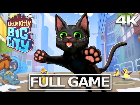 LITTLE KITTY BIG CITY Full Gameplay Walkthrough / No Commentary【FULL GAME】4K UHD