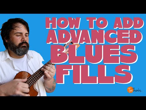 Advanced Blues Fills Using All the Scale Shapes Ukulele Tutorial - Detroit Shuffle