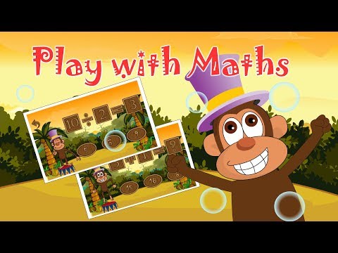 Monkey Math School Sunshine THUP Game! Most Educational Games for Learning Math