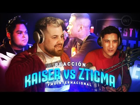 Reaccionamos a KAISER vs ZTICMA - FMS INTERNACIONAL