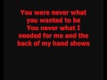 Heartbreaker -The Darling Buds with lyrics 