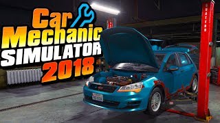 Car Mechanic Simulator - RUST BUCKETS & CAR CRASHES - Car Mechanic Simulator 2018 Gameplay