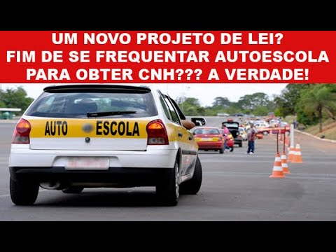OUTRO PROJETO FIM DA OBRIGATORIEDADE DE FREQUENTAR AUTOESCOLA PARA OBTER A CNH A E B?
