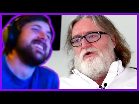 Forsen Reacts To Gabe Newell Talks Half-Life: Alyx & Valve's Past and (Unexpected) Future