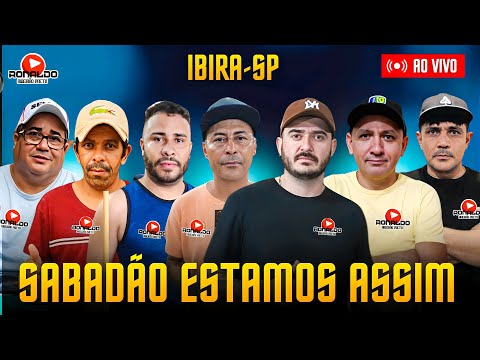 SINUCA AO VIVO MINERINHA OS POPULARES IBIRA SP