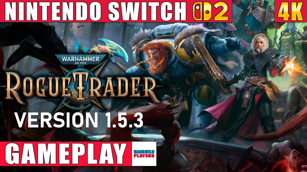 Warhammer 40,000: Rogue Trader Nintendo Switch 2 Gameplay in 4K (Version 1.5.3)
