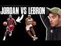 Jordan vs Lebron - The Best GOAT Comparison | LIVE REACTION