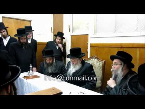 Chernobil Rebbe Commemorating His Grandfather's Yahrtzeit - Nisan 5774