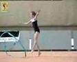Liubov Charkashyna Ribbon Training 