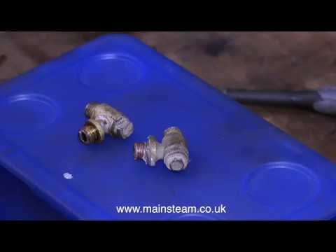 WORKING AT THE STEAM WORKSHOP #15 - CLEANING AND REPAIRING THE FITTINGS