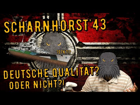 World of Warships Legends - SCHARNHORST'43 -Tier 7-Deutsche Qualität? ODER NICHT? [deutsch/gameplay]