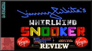 Jimmy White's Whirlwind Snooker - Commodore Amiga 1200 - with Commentary !!