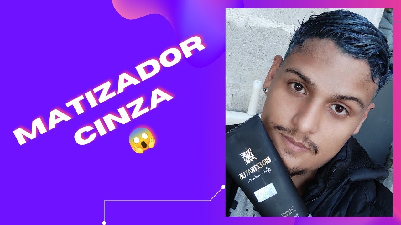 TESTANDO MATIZADOR BIO EXTRATUS CINZA ✅