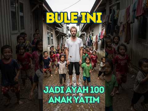Awalnya DIBENCI, Sekarang DIPANGGIL AYAH SAMA 100 ANAK YATIM!