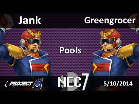 NEC7 - PM - Jank (Captain Falcon) vs Greengrocer (Captain Falcon) - Pools