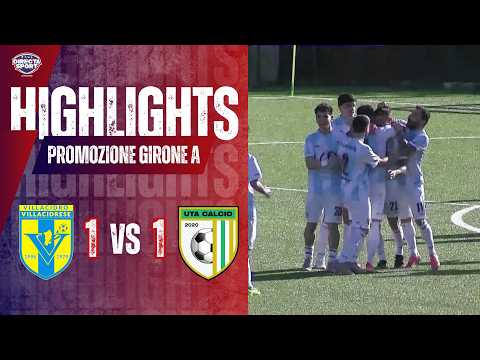 Calcio Promozione Gir. A – Villacidrese Calcio-Uta Calcio 2020 1-1 (Highlights)