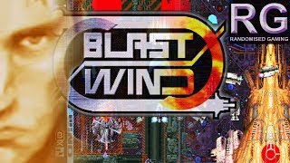 Blast Wind - Sega Saturn - Intro & 1CC arcade playthrough with Kyo's ship and route A [1080p 60fps]