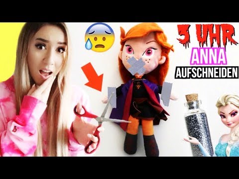 ÖFFNE niemals ANNA PUPPE aus frozen 2 3 UHR NACHTS auf