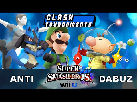 CLASH Invitational for Smash Wii U - Anti vs PL XFIRE Dabuz - Pool D