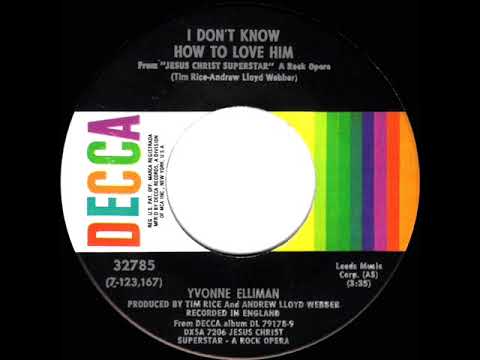 1971 HITS ARCHIVE: I Don’t Know How To Love Him - Yvonne Elliman (stereo 45)