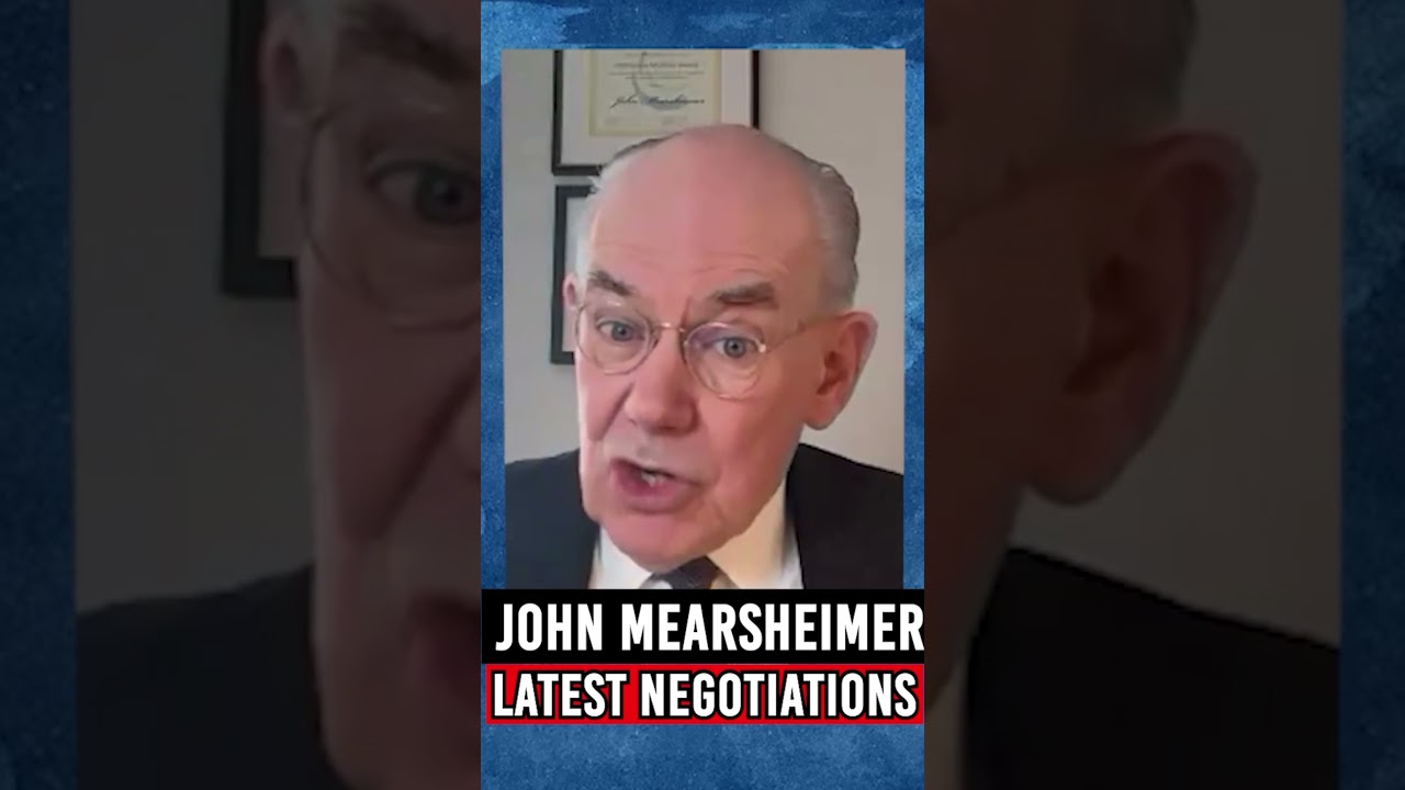 MEARSHEIMER: UKRAINE WAR IS GOING TO BE A "FROZEN CONFLICT