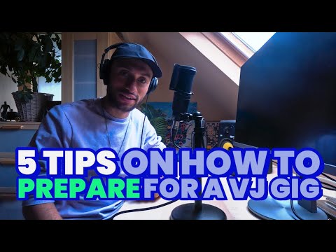 5 Tips on how to prepare for a VJ gig