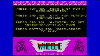 ZX Spectrum Wheelie level 5 attempt...The Swarm. My journey to complete each level. Bloody hard.