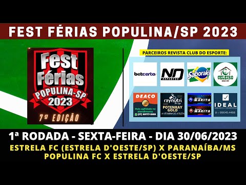 7ª EDIÇÃO FEST FÉRIAS POPULINA/SP 2023