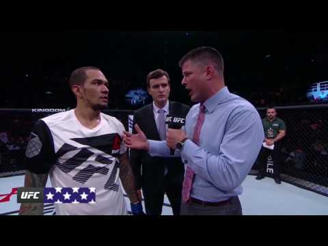 UFC 212: Yancy Medeiros Octagon Interview