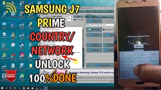 Samsung j7 prime SM-G610F Unlock Network Lock with Octoplus box
