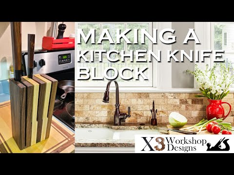 X3WD - Kitchen Knife Block