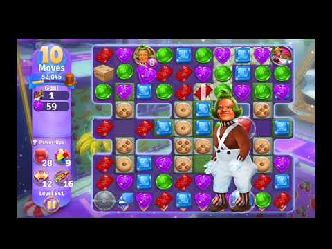 Wonka's World of Candy Level 541 NO BOOSTERS - A S GAMING ✔