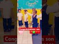 Congrats 🎊🍾🎉 #viral #youtybeshorts #cute #jeremiah2911 #mom #jesusisking  #congratulations