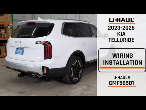 2023-2025 Kia Telluride | U-Haul Trailer Wiring Installation | CMF56501
