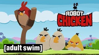 3 Mobile Games  Robot Chicken  Adult Swim