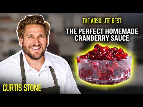 Delicious Cranberry Sauce in MINUTES | The Absolute Best | Curtis Stone