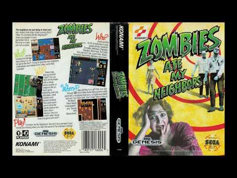 Zombies Ate My Neighbors | SEGA Genesis Full Soundtrack OST (Real Hardware)