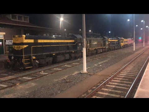 Southern Shorthaul Railroad's transfer at Seymour and More!