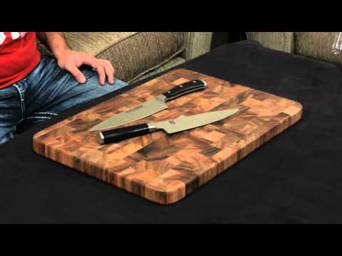 Wusthof Ikon vs. Shun Classic — 8 Inch Chef's Knife.