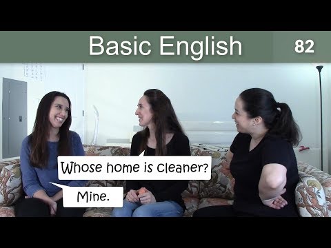 Lesson 82 👩‍🏫 Basic English with Jennifer 👩🏽‍🎓👨‍🎓Comparative Adjectives (-er)