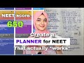 Create A PLANNER That Actually Works NEET 2026 Afra Mujeeb Calicut Medical College