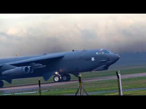 B52s depart Nov19 - Smoking