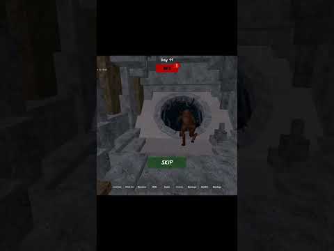 99 DAYS I THE FOREST (ending cut scene) #roblox #shortfilms