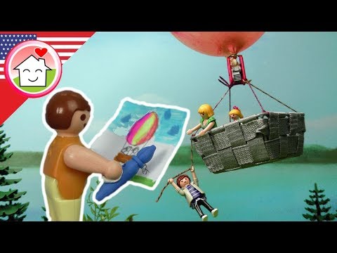 Playmobil English - The Art Contest - The Hauser Family - toy films for kids