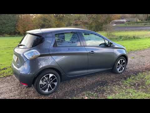 Titanium Grey Renault Zoe 40kWh Dynamique 19