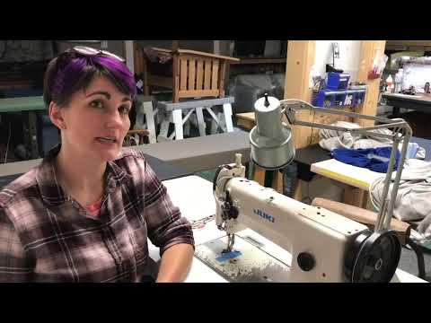 Upholstery Method - HOW TO USE THE JUKI 241