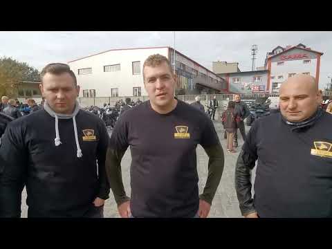 Nieformalna grupa Motocyklowa ŁuTuTuTu Łowicz o zorganizowanym 16 pazdziernika zakończeniu sezonu.