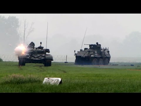 Dinamična predstavitev ob dnevu Slovenske vojske