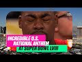 Incredible US National Anthem At Super Bowl LVIII 🇺🇸 | NFL UK