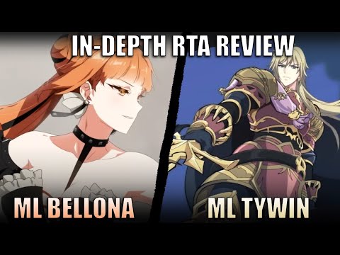 Lone Crescent Bellona & Ambitious Tywin Overview - Epic Seven RTA Showcase